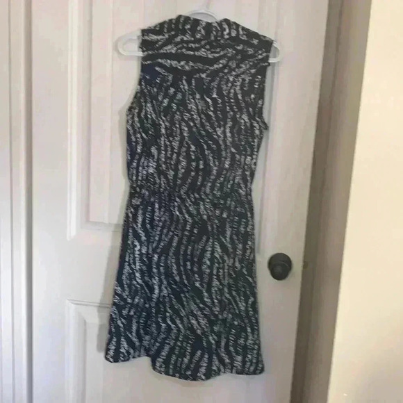 Mario Serrani lightweight, elastic waist  with tie summer dress - Picture 3 of 5